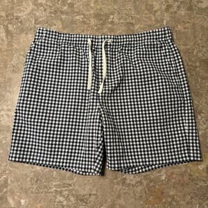 Todd Snyder Shorts Mens 40 Seersucker Weekend Shorts Check Stretch Summer